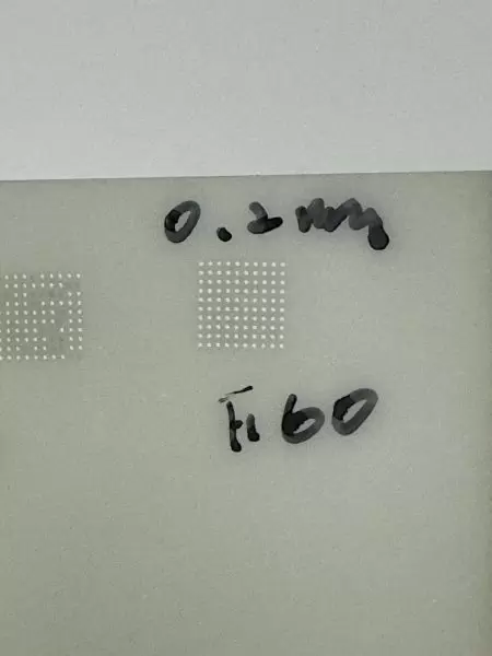 Waterjet Laser AIN Ceramic Vertical drilling